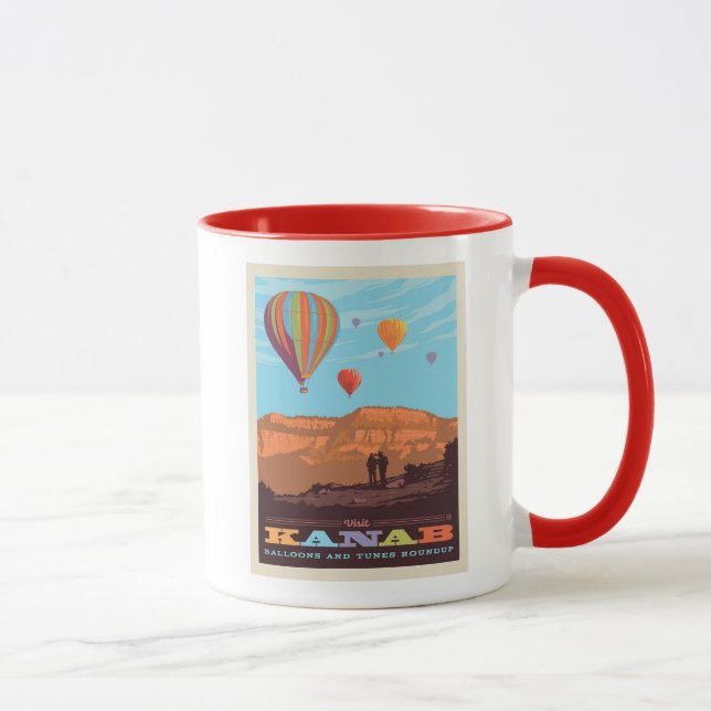 Mug Kanab, Utah | Ballons Et Roundup De Tunes (Droite)