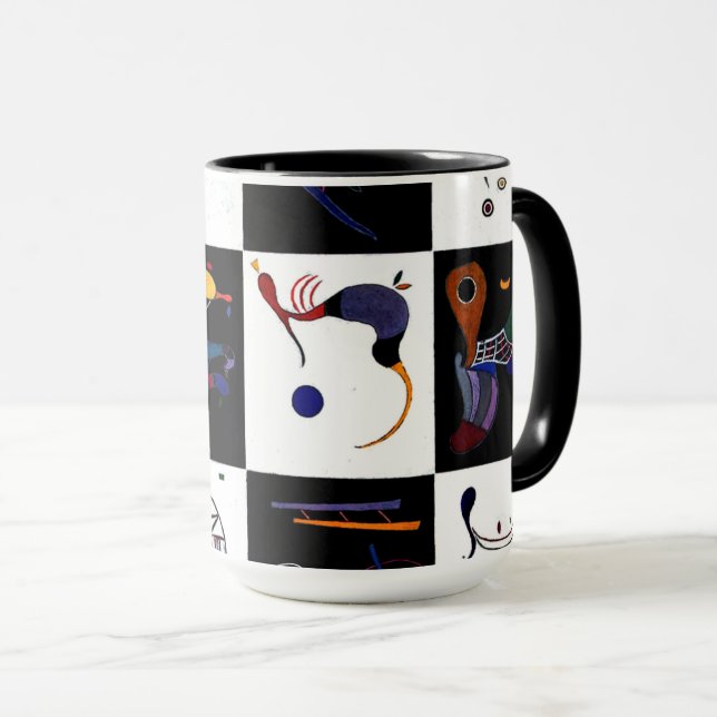 Mug Kandinsky - 4x5=20 (Devant droit)