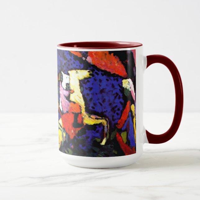 Mug Kandinsky - Blue Mountain (Droite)