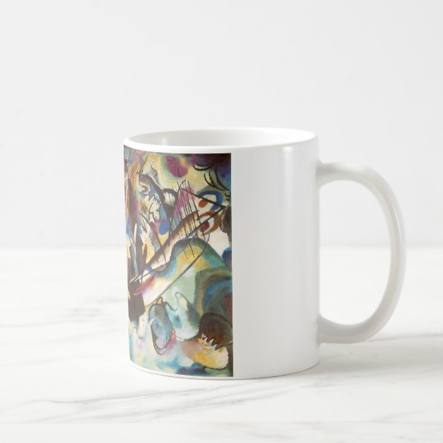 Mug Kandinsky Composition VI Peinture Abstraite (Droite)