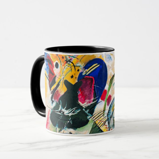 Mug Kandinsky - Improvisation 35, (Devant gauche)