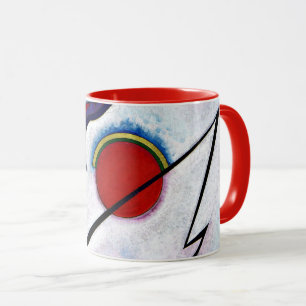 Mug Kandinsky - Ligne angulaire