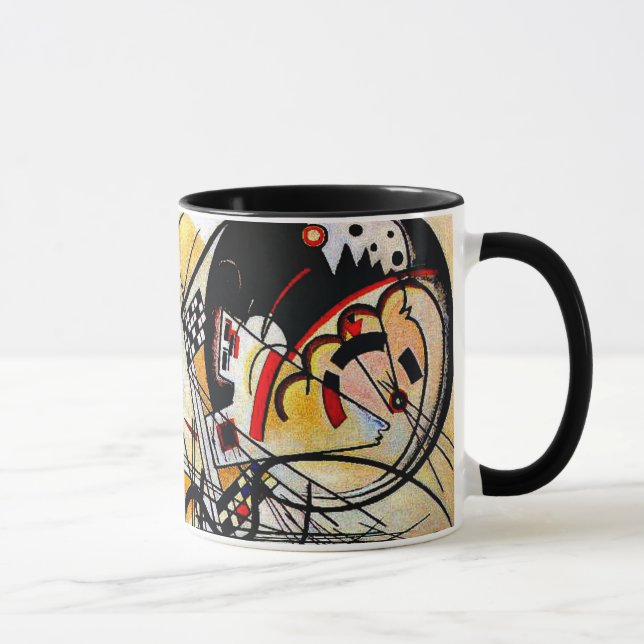 Mug Kandinsky - Ligne de transit (Droite)