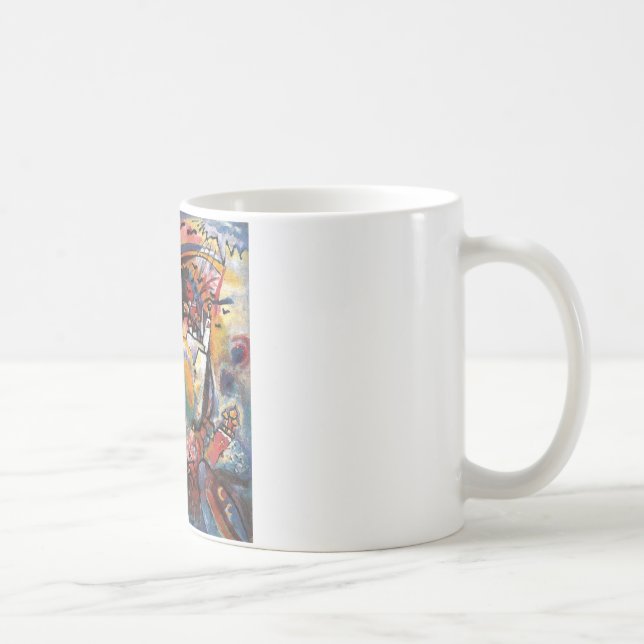 Mug Kandinsky Moscou I Cityscape peinture Abstraite (Droite)