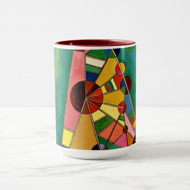 Mug Kandinsky - Triangle multicolore (Centre)