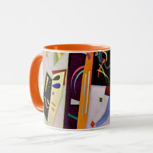 Mug Kandinsky - Violet-Orange, oeuvre populaire,