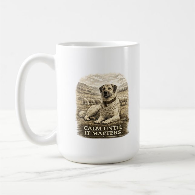 Mug Kangal – Calm Until It Matters (Gauche)