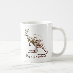 Mug Kangaroo Mon animal d'esprit