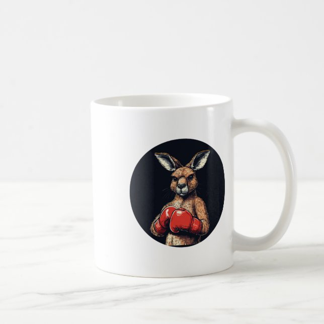 Mug Kangourou de combat drôle pour un knockout origina (Droite)