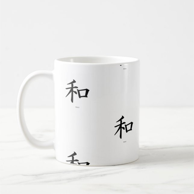 MUG KANJI SYMBOLE DE PAIX (Gauche)