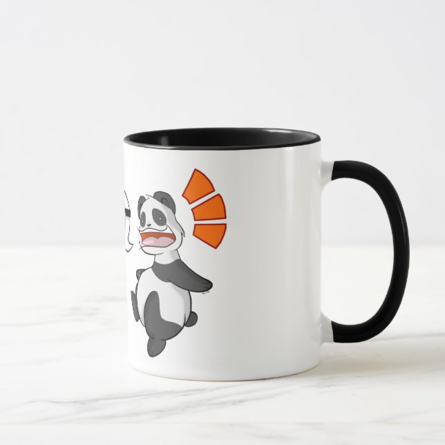 Mug Kanji/tasse "café" de panda (Droite)