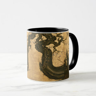 Mug Kano Sansetsu "vieille prune "