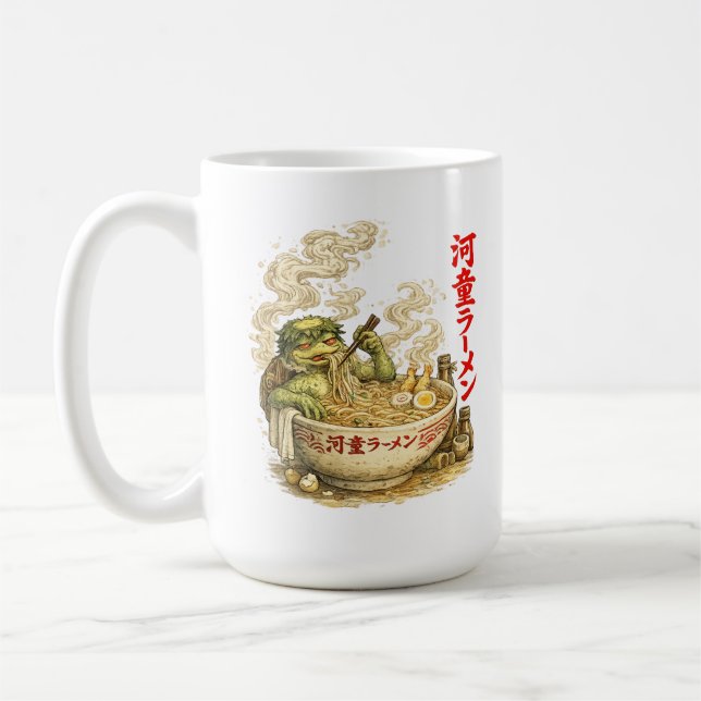 Mug Kappa Ramen Bath – Esprit de nouilles Yokai (Gauche)