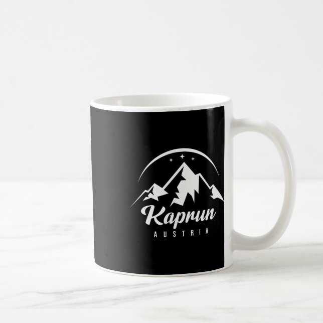 Mug Kaprun Austria Ski Resort Snowboard Souv (Droite)