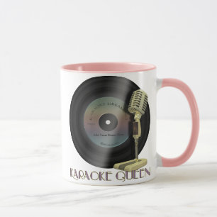 Mug Karaoke Drinkware personnalisé par Reine