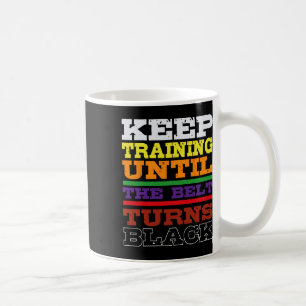 Mug Karate Black Belt Entraînement Japonais Martial Ar