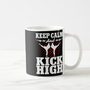 Mug Karate Black Belt Gi Uniform Gardez Le Calme Et Ap