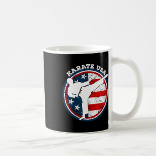 Mug Karate cool Avec Drapeau Américain Pour Femmes Enf
