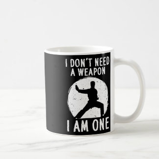 Mug Karaté Drôle Hommes Femmes Karate Ceinture Noire M