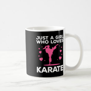 Mug Karate Drôle Pour Femmes Filles Karate Ceinture No