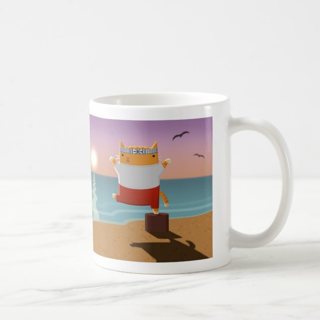 Mug Karaté Kitty ! (Droite)
