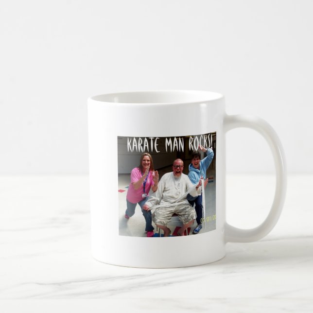 Mug Karate Man Rocks T Shirt  (Droite)