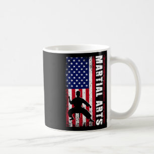 Mug Karate Martial Arts Usa Drapeau Américain Patrioti