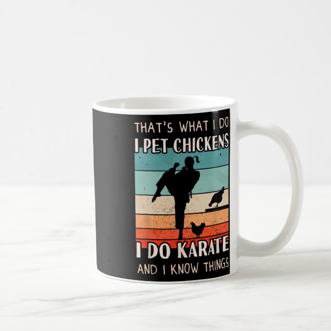 Mug Karate Outfit - Chicken Breeder Design Femmes Kara (Droite)