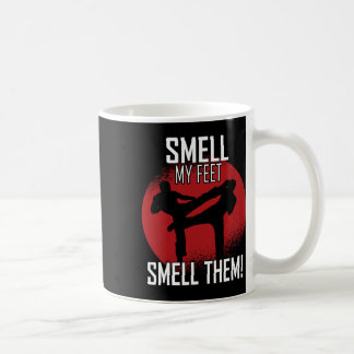 Mug Karate Rétro - Sentez Mes Pieds Les Sentez