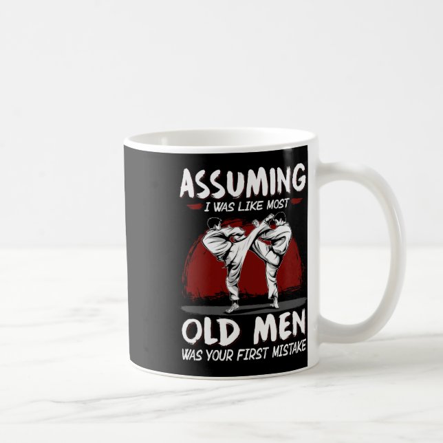Mug Karate Uming J'Étais Comme La Plupart Des Vieux Ho (Droite)