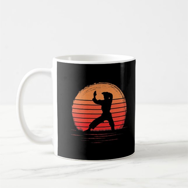 Mug Karaté vintage Martial Arts Retro (Gauche)