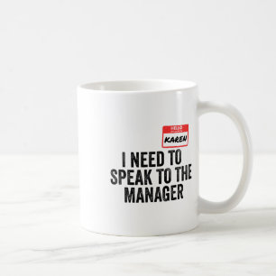 Mug Karen Halloween Costume drôle Couples jumelés Laz