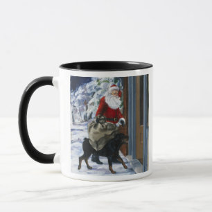 Mug Karl aidant le père noël de <Carl's Christmas> b