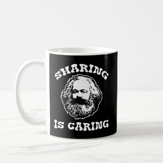 Mug Karl Marx Partage S'Occupe Politique Socialiste.pn (Gauche)