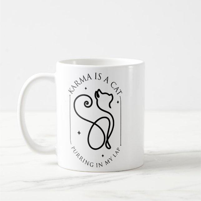 Mug Karma est un Purring de chats dans mon Amoureux de (Gauche)