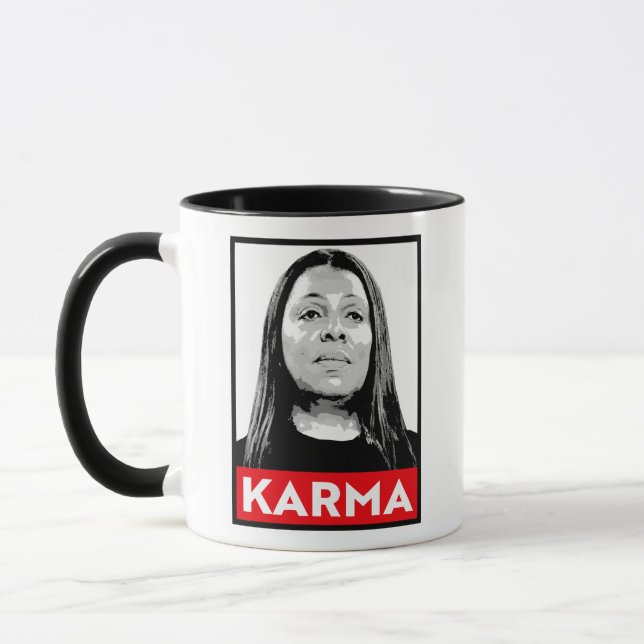 Mug KARMA : Letitia James (Gauche)