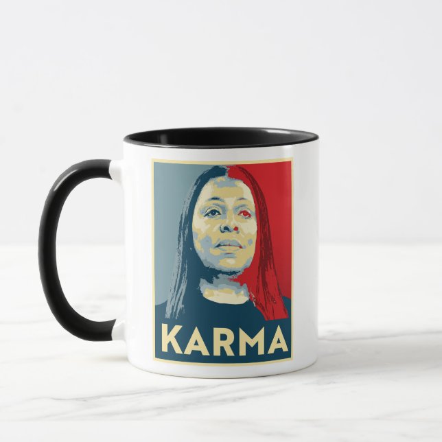 Mug KARMA : Letitia James (Gauche)
