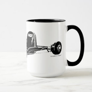 Mug Kart vintage - cher Père Noël, attendant toujour