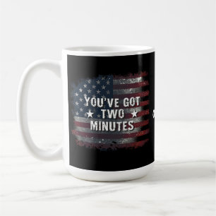 Mug Kash Patel "Vous avez deux minutes" Interview Quot
