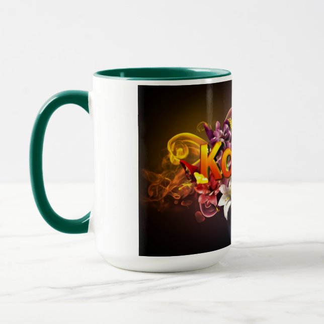 Mug KASHIF" 3D couleurs Imprimer (Gauche)