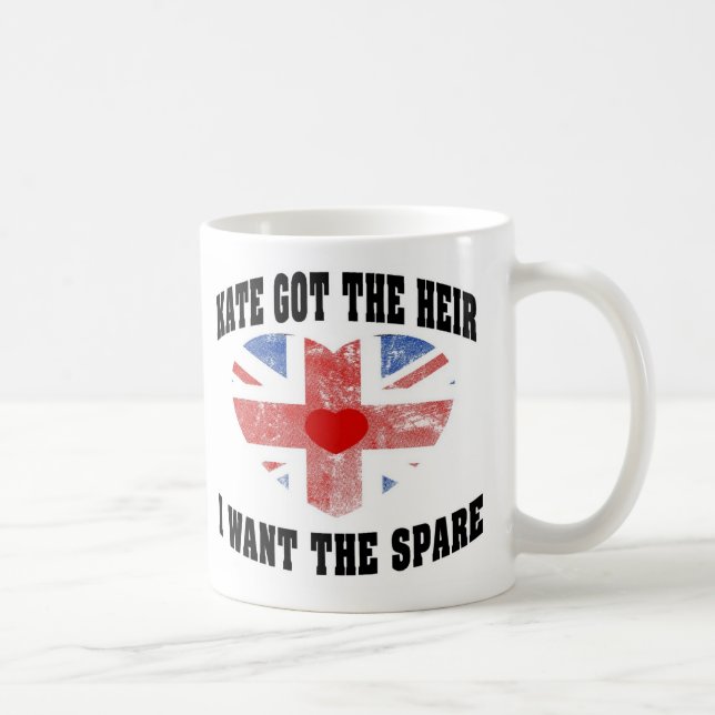 Mug Kate A L'Héritier Je Veux Le Spare (Droite)