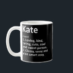 Mug KATE Définition Personnalized Funny Birthday G<br><div class="desc">KATE Définition Personalized Nom Funny Birthday Venin Idea</div>
