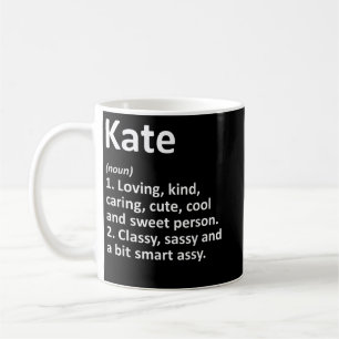 Mug KATE Définition Personnalized Funny Birthday G