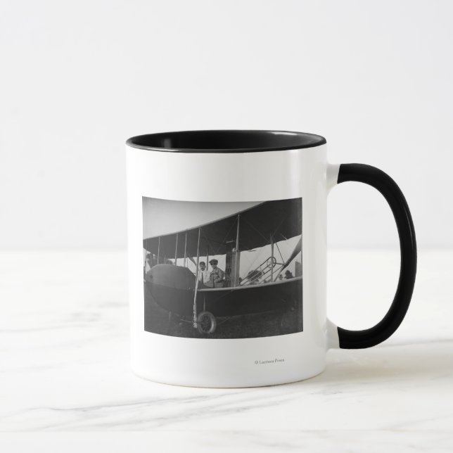 Mug Katharine Wright avec Orville dans le modèle HS (Droite)