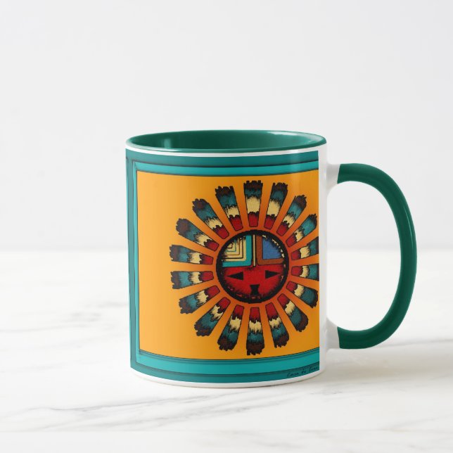 Mug Katsina (Kachina) Sun font face (Droite)