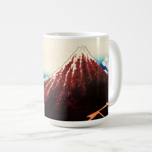 Mug Katsushika Hokusai - Éclairages sous le sommet