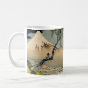 Mug Katsushika Hokusai - Garçon regardant le Mont Fuji