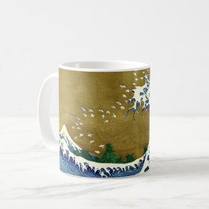 Mug Katsushika Hokusai - Grande vague colorée