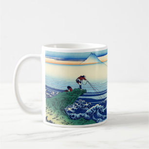 Mug Katsushika Hokusai - Kajikazawa dans la province d