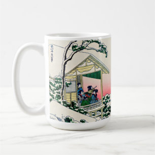 Mug Katsushika Hokusai - Maison de thé à Koishikawa